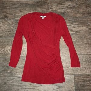 💠SOLD💠 CAbi Top w/ Plunge Neck